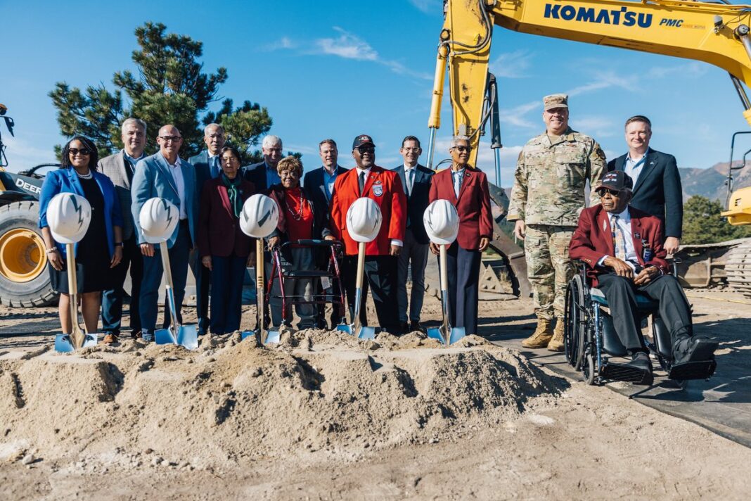 Groundbreaking Ceremony for Memorial Honoring Tuskegee Airmen