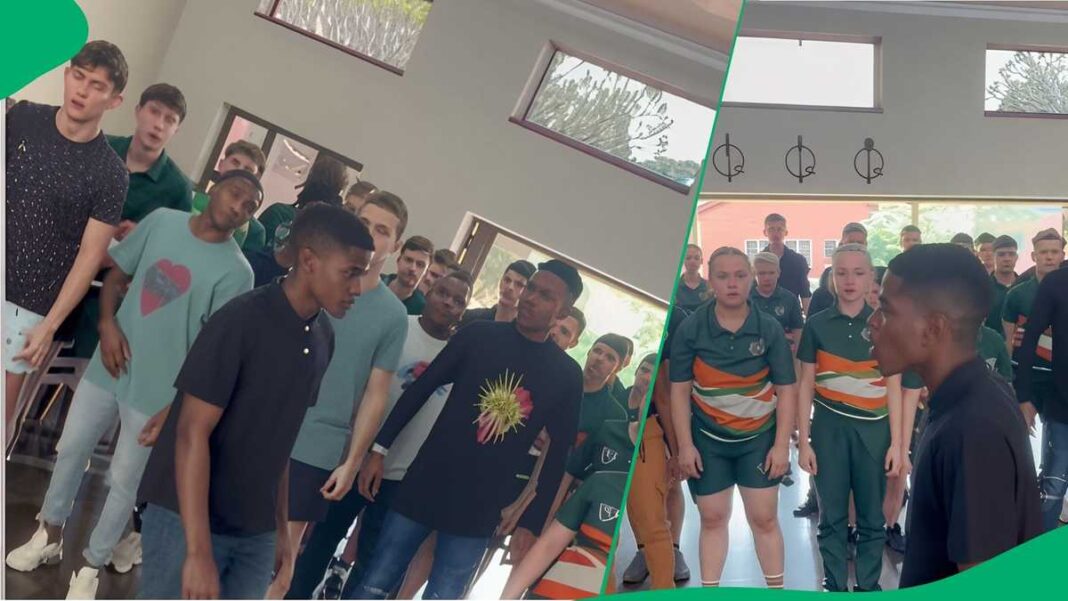 Rustenburg High School Students and Ndlovu Youth Choir Unite for a Proudly South African Experience