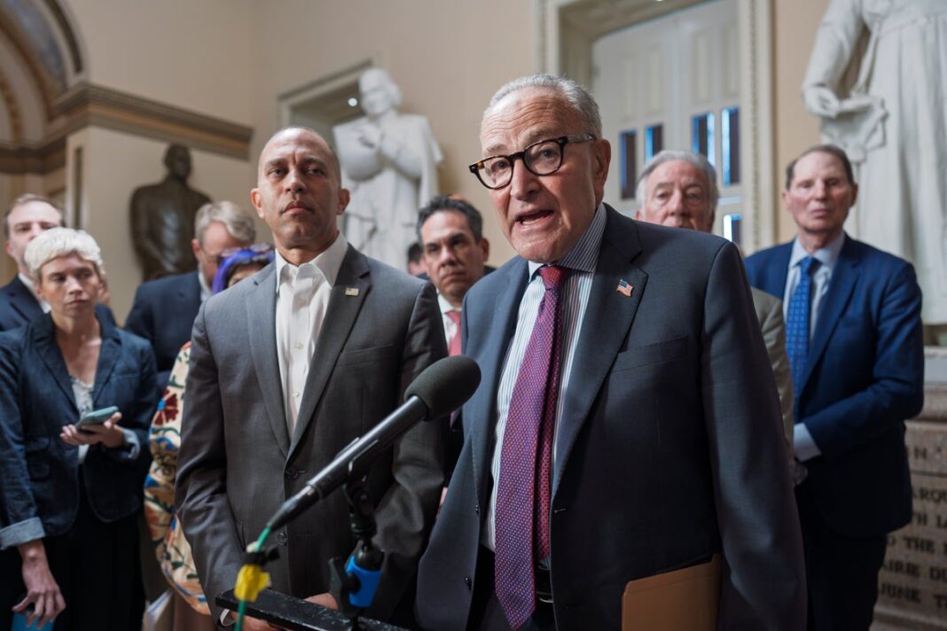 Trump Declines Meeting with 'Radical Left Democrats' Schumer and Jeffries as Republicans Seek Their Help to Prevent Shutdown
