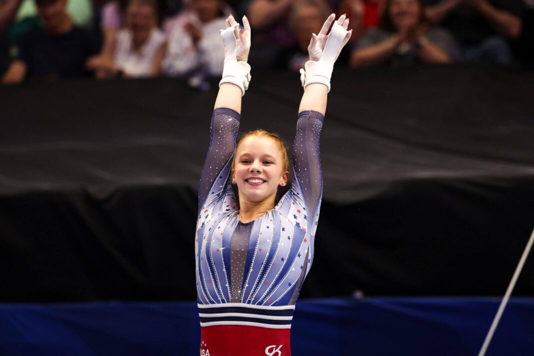Dulcy Caylor Secures Top Position on U.S. Women's Gymnastics World Championship Team