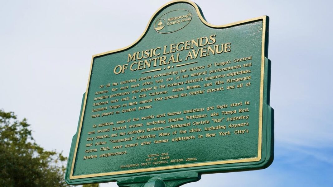 Tampa Commemorates Ray Charles and Other Artists with New Historical Marker