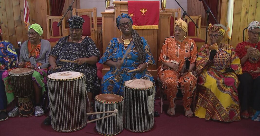 Senior African Drum Group Celebrates Ancestry with Music and Movement – WSOC TV