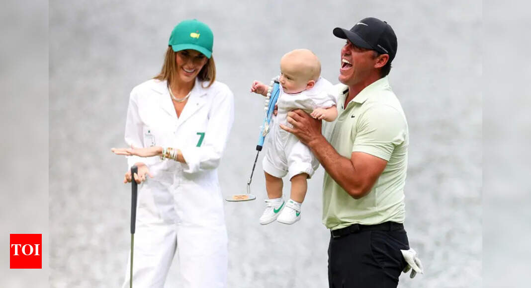 Jena Sims Captures Heartwarming Bond Between Brooks Koepka and Son Jena Sims Captures Heartwarming Bond Between Brooks Koepka and Son Crew After Miss Teen USA 2025 | International Sports News