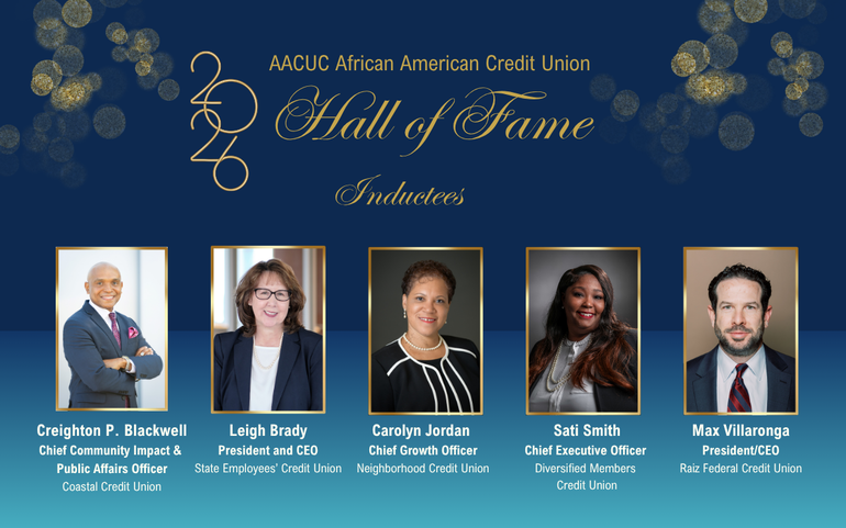 AACUC Reveals 2026 Honorees for the African American Credit Union AACUC Reveals 2026 Honorees for the African American Credit Union Hall of Fame / Fresh Today / CUToday.info