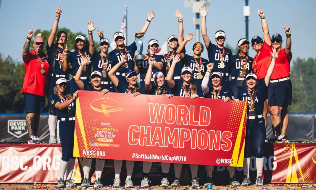 USA Named 2025 U-18 Women’s Softball World Champions – World Baseball Softball Confederation