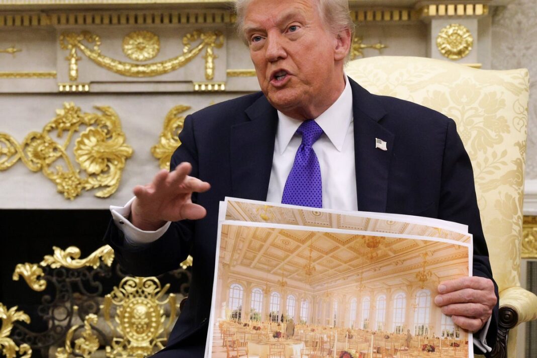 Trump Allegedly Set to Name $300 Million Ballroom After Himself Trump Allegedly Set to Name $300 Million Ballroom After Himself
