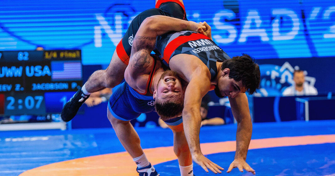 Jacobson Advances to Greco-Roman Semifinals at U23 World Championships