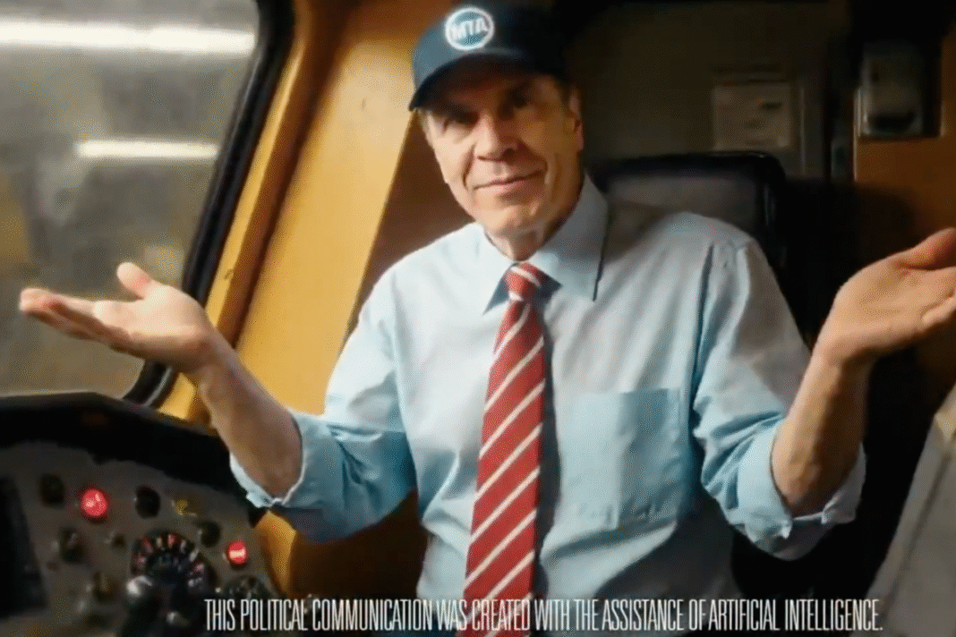 Andrew Cuomo's Clumsy AI Experiment: NYC Mayoral Candidate Launches Cringe-Inducing Campaign Video