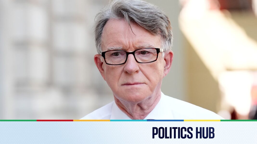Latest in Politics: Sky News Confronts Peter Mandelson About Jeffrey Latest in Politics: Sky News Confronts Peter Mandelson About Jeffrey Epstein Connections | Politics News
