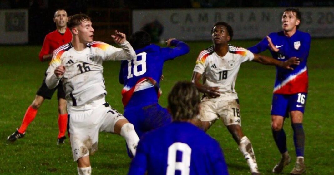 Crowd of Hundreds Flock to Rhyl for USA vs. Germany International Match