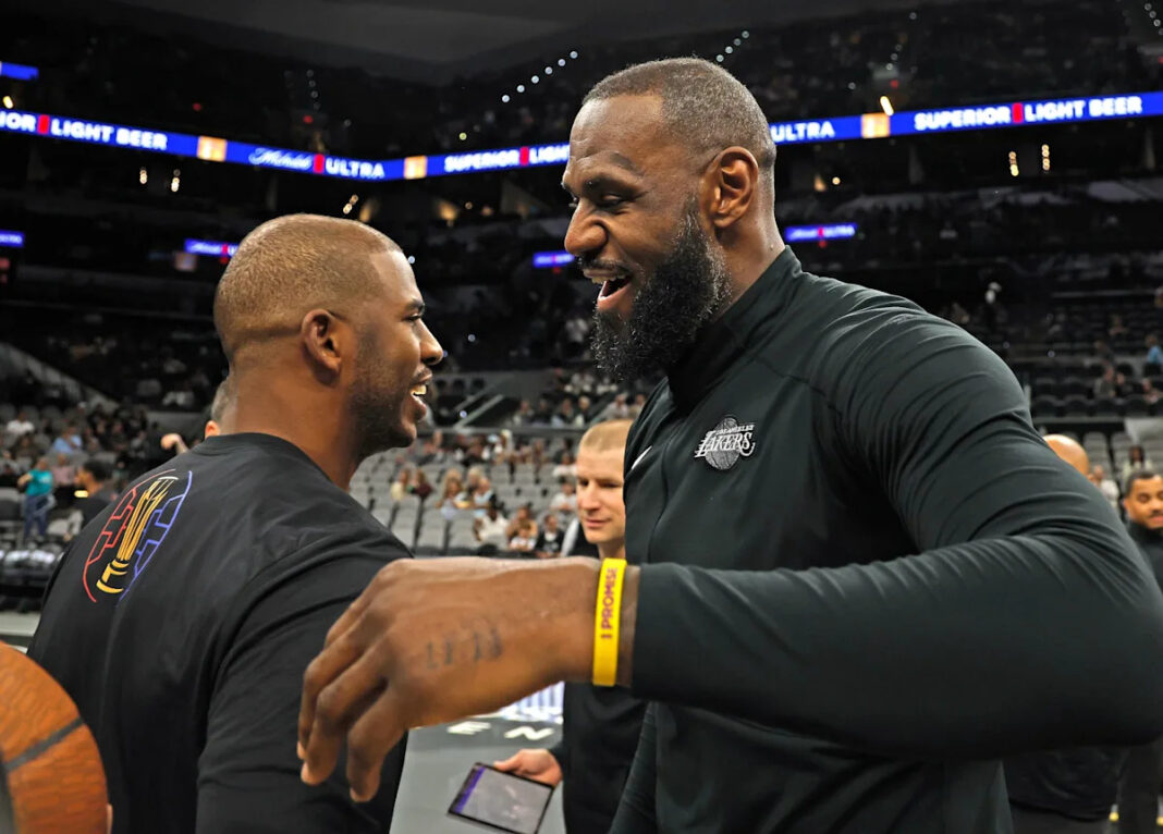 LeBron James Responds to Chris Paul's Retirement with 'Point God' Tribute