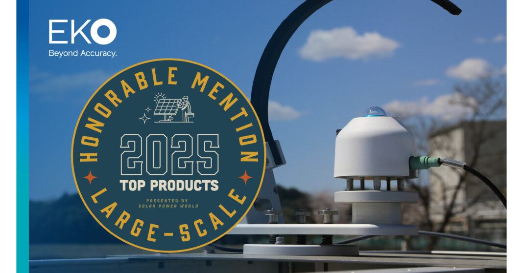 EKO Instruments USA Honored Among Top Products in Solar Power World Awards