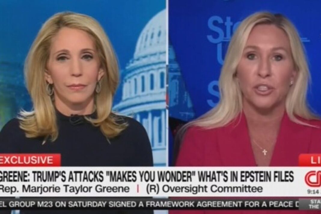 Marjorie Taylor Greene Critiques Trump's MAGA Credentials, Suggests Israel May Influence His Decision to Conceal Epstein Files