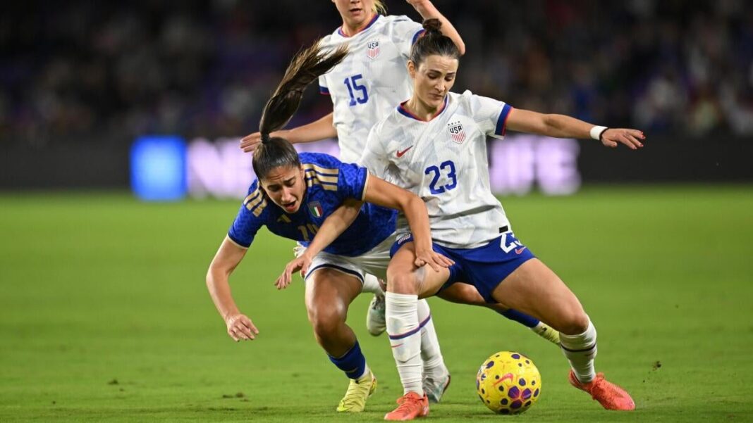 USWNT vs. Italy: Strong Defense Leads to Shutout, Moultrie and Macario Find the Net