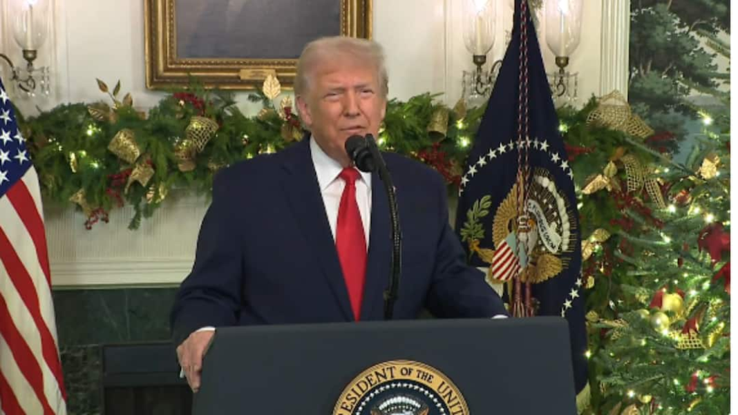 Trump's Oval Office Address Today: Celebrating Global Achievements, Criticizing Biden Era, and Skipping Venezuela Showdown