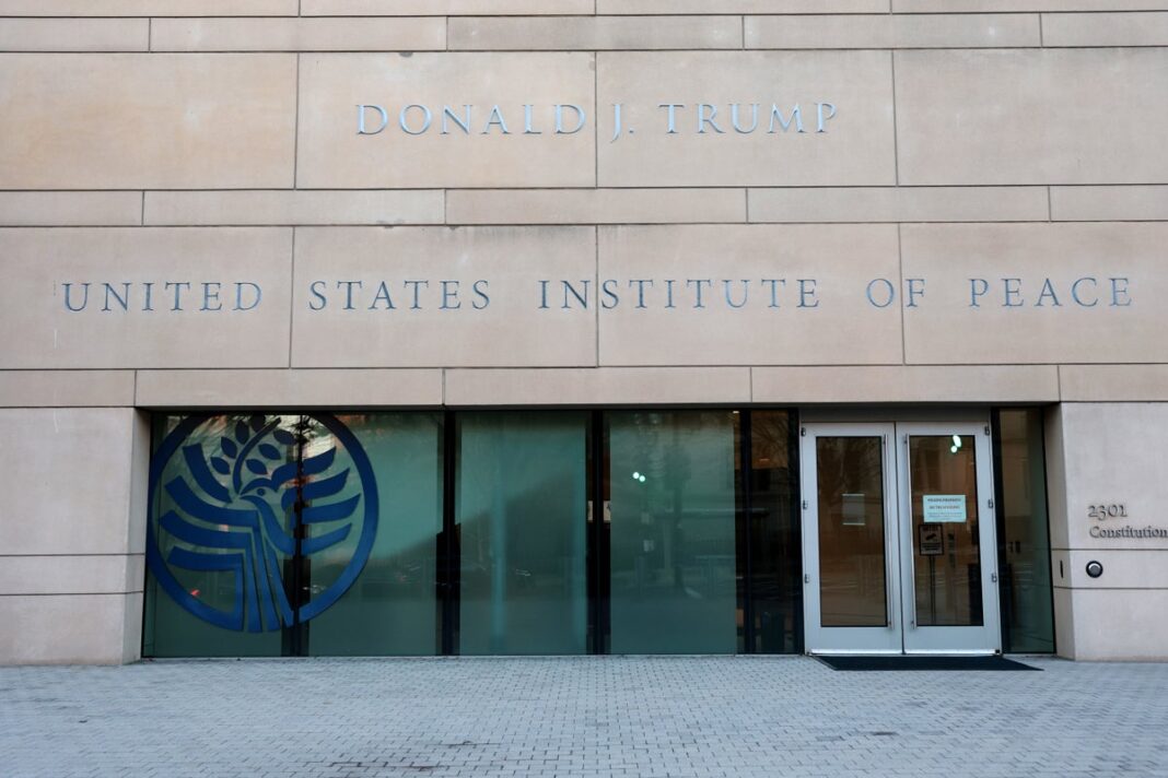 Trump Renames US Institute of Peace After Himself Amidst Administration's Struggle for Agency Control