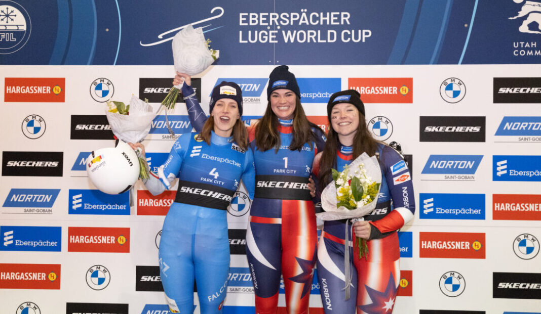 USA Luge's Britcher Wins Gold in Park City | News, Sports, Jobs