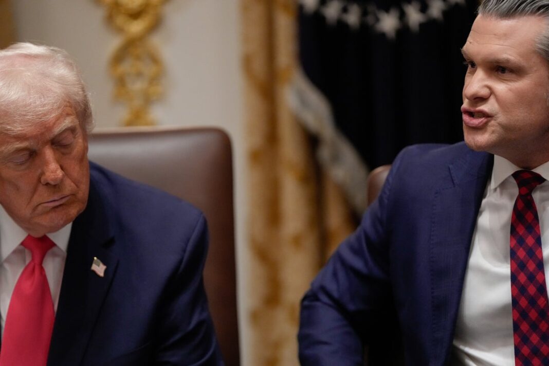 Trump No Longer Resisting White House Insiders' Claims That Hegseth Isn't Fit for the Role as He Grows Weary of Controversies: Report