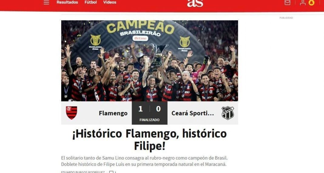 International Media Celebrates Flamengo's Brazilian Championship Win - News Room USA