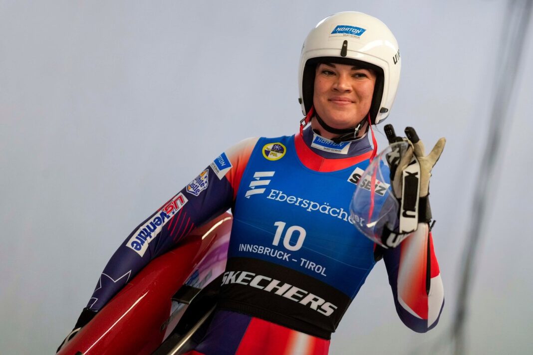 Summer Britcher Claims Gold at Park City, Celebrating USA Luge's 50th World Cup Win