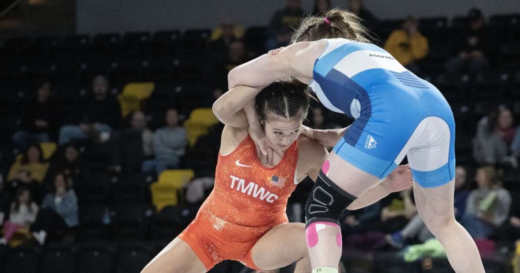 Three Hawkeyes Participate in Team USA Women's Wrestling Friendly Against Ukraine