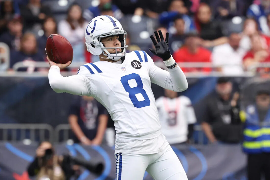 Colts Execute Two Consecutive Fake Punt Plays Against Texans in Week 18