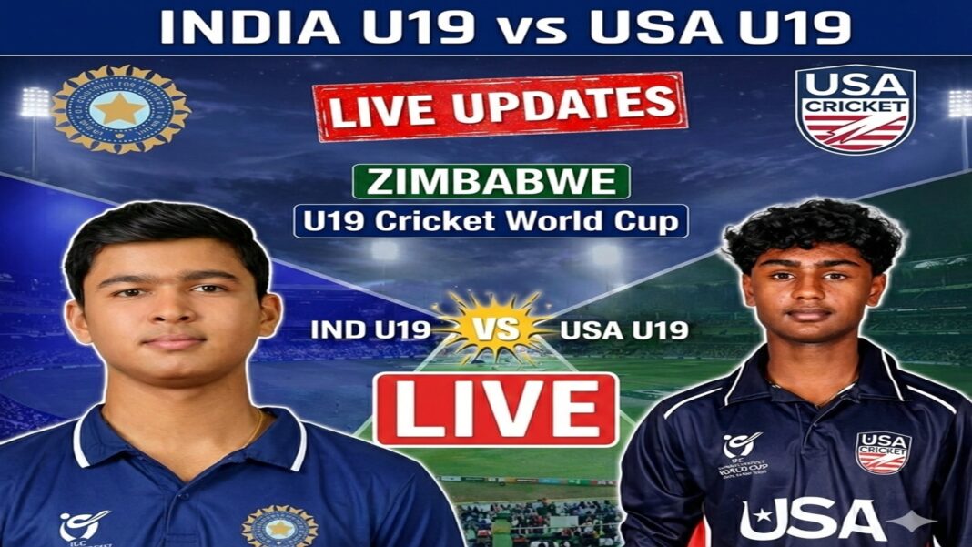 India U19 vs. USA U19: Live Score Updates for Today's Match